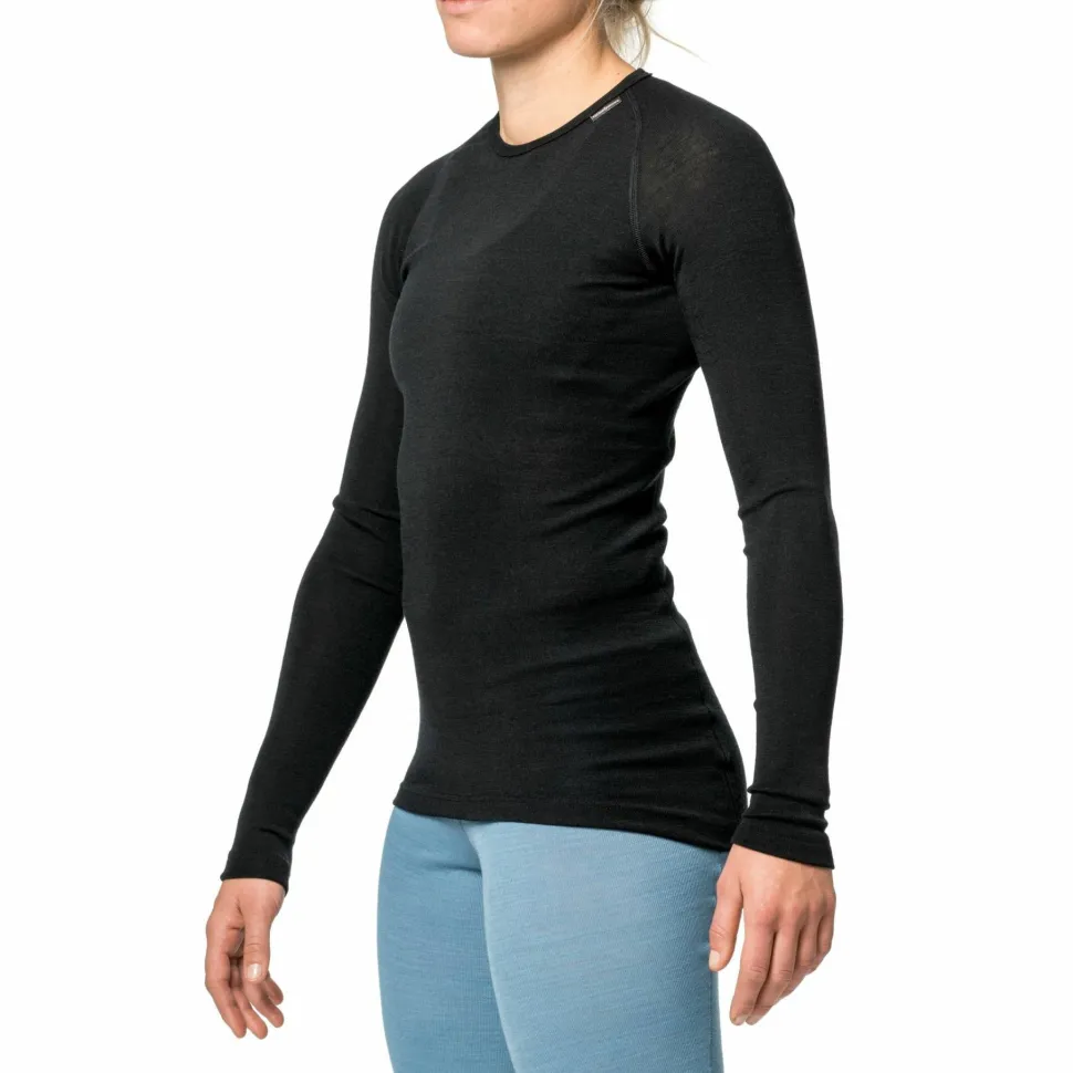 Woolpower Unisex Crewneck Lite Black