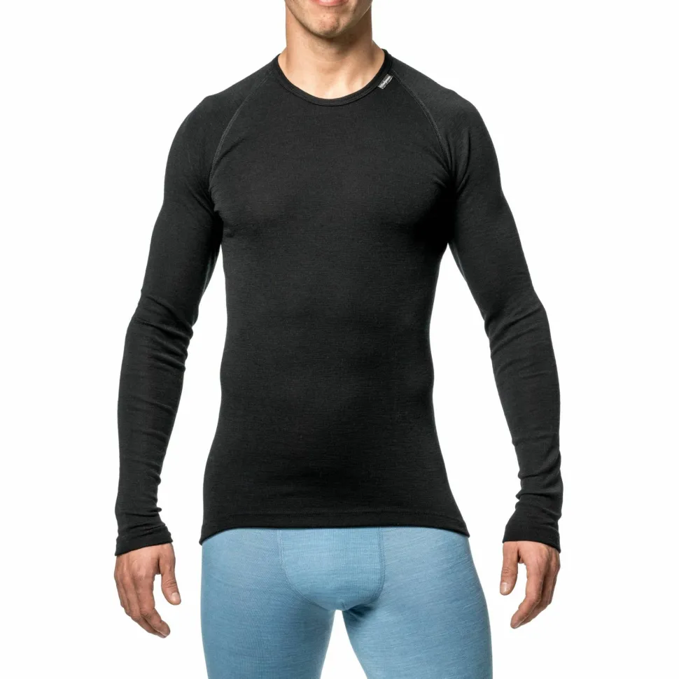Woolpower Unisex Crewneck Lite Black