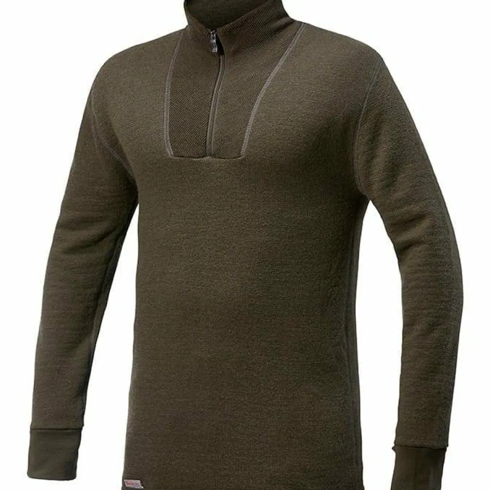 Woolpower Zip Turtleneck 400 Dark Navy