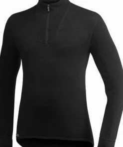 Woolpower Zip Turtleneck 200 Black