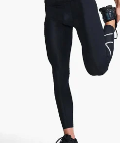 2XU Men's Aero Compression Tights Black/Silver Reflective