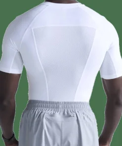 2XU Men's Core Compression Short Sleeve White/white