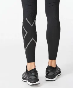 2XU Men's Ignition Shield Compression Tights Black/ Black Reflective