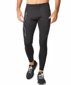 2XU Men's Ignition Shield Compression Tights Black/ Black Reflective
