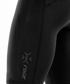 2XU Men's MCS Run Compression Shorts Black/Black Reflective
