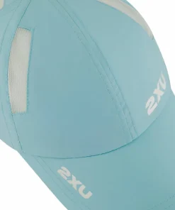 2XU Run Cap Retro Blue/white