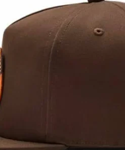Yeti Built For The Wild Duck Flat Brim Hat Dark Brown