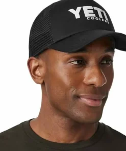 Yeti Coolers Mid Pro Foam Trucker Hat Black