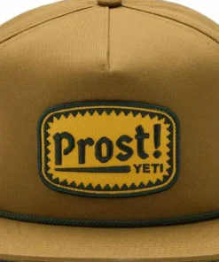 Yeti Prost! Flat Brim Rope Hat Brown