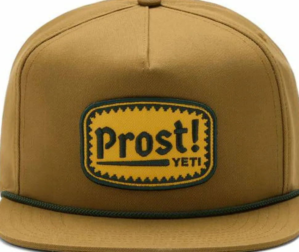 Yeti Prost! Flat Brim Rope Hat Brown