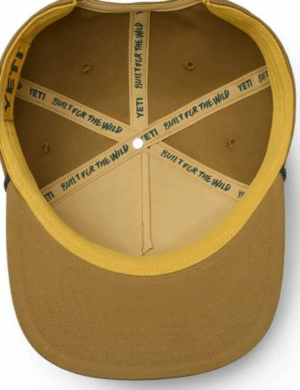Yeti Prost! Flat Brim Rope Hat Brown