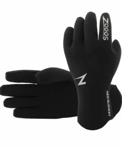 Zoggs Neoprene Swimming Gloves 3 Black